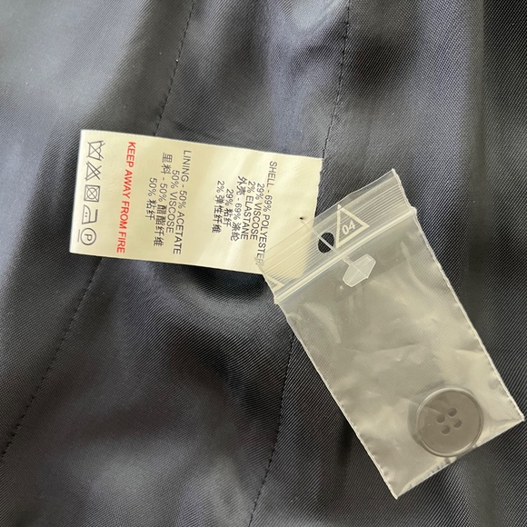 REISS Women's Single-Breasted Tailored Pinstripe Waistcoat/Vest Size US 2 - Picture 6 of 7